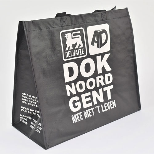 Draagtas Supermarket Delhaize Dok Noord Gent