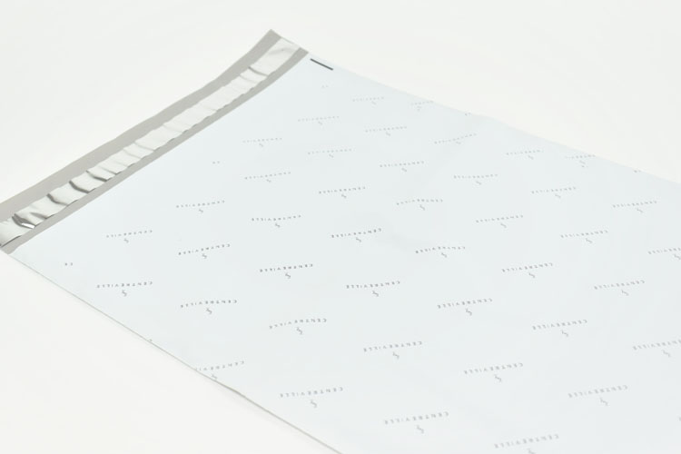 Webshopverpakking papier wit met patroon